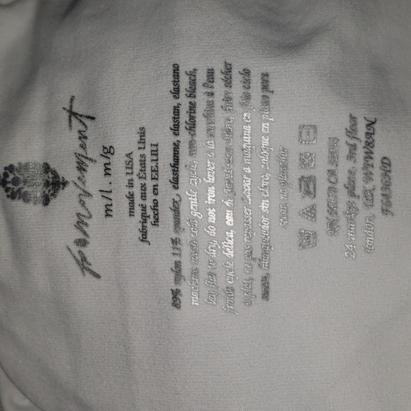 Free People Movement Good Karma Hoodie White M/L nwot - Picture 4 of 14